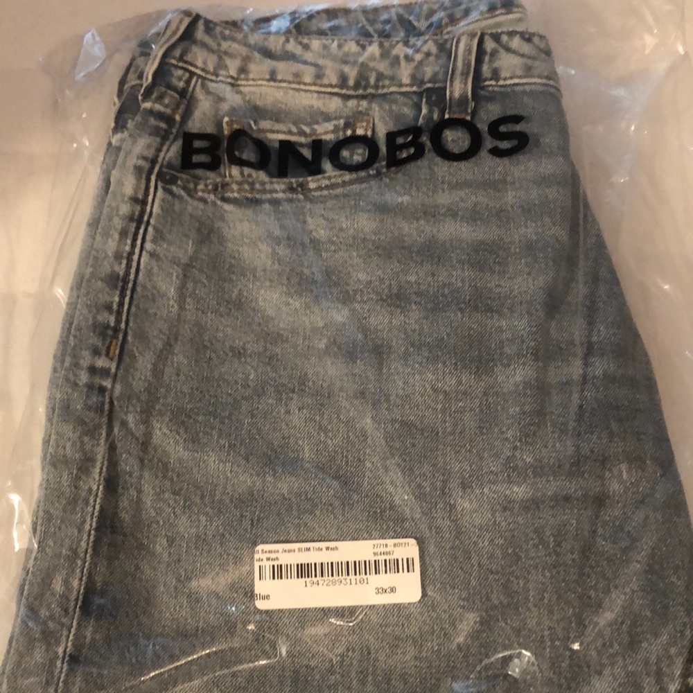 New bonobos jeans slim 33x30